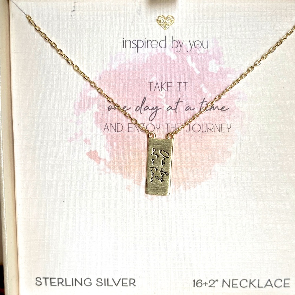 ONE DAY AT A TIME- NWT & comes w FREE earrings, headband, or face-mask - Picture 8 of 9